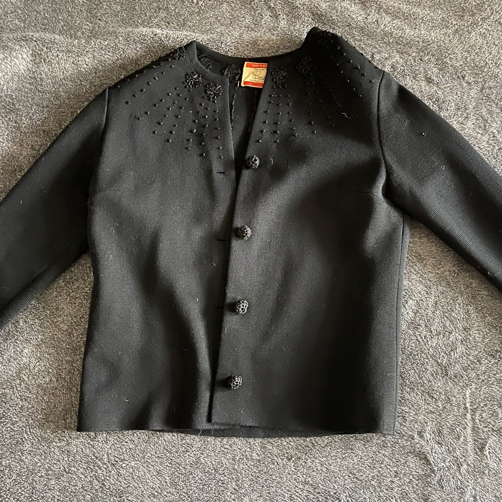 Black historic pea coat